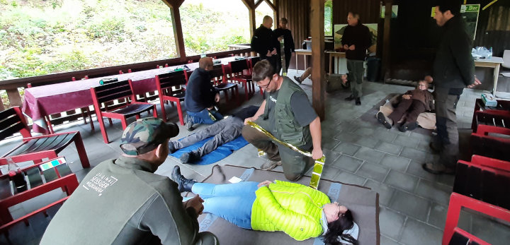 Erste Hilfe Ausbildung, speziell bei Jagdunfällen ...